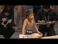 白鵬杯で現れた天才相撲少年