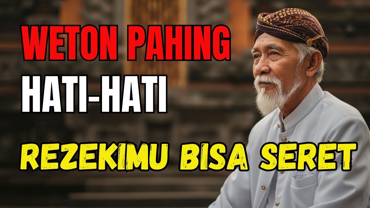 ⚠️ WETON PAHING HATI-HATI! Rezekimu Bisa Seret Karena Pantangan Ini…!