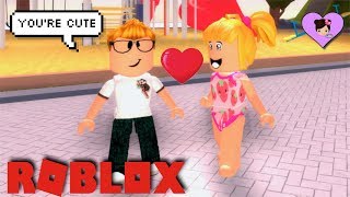 Goldie Has her First Crush! Roblox Love Story - Bloxburg Family Roleplay