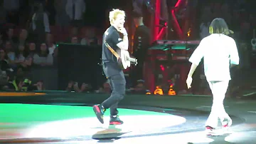 Ed Sheeran with Fireboy DML Peru Live Wembley Stadium 29/06/2022