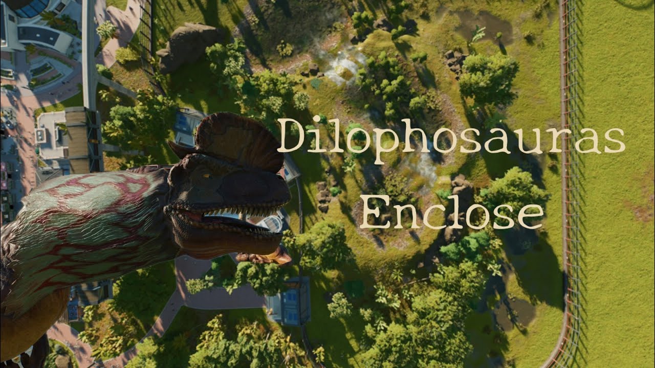 Dilophosauras enclosure JWE3 sandbox