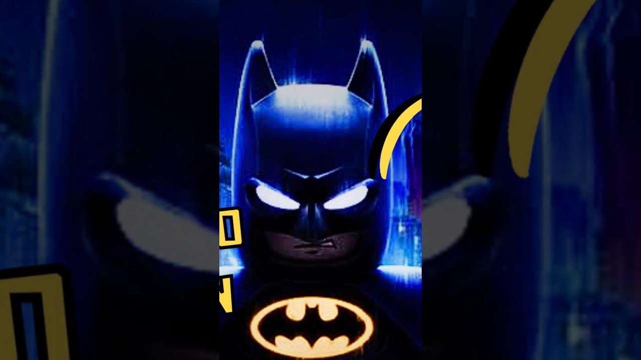 PROCESSO DE DESENHO DO BATMAN LEGO 