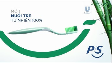 Trắng răng với P/S Muối tre tự nhiên 100%