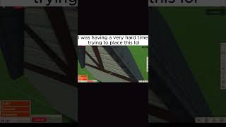 Bloxburg Building hack for better roofs(Watch Till The End)