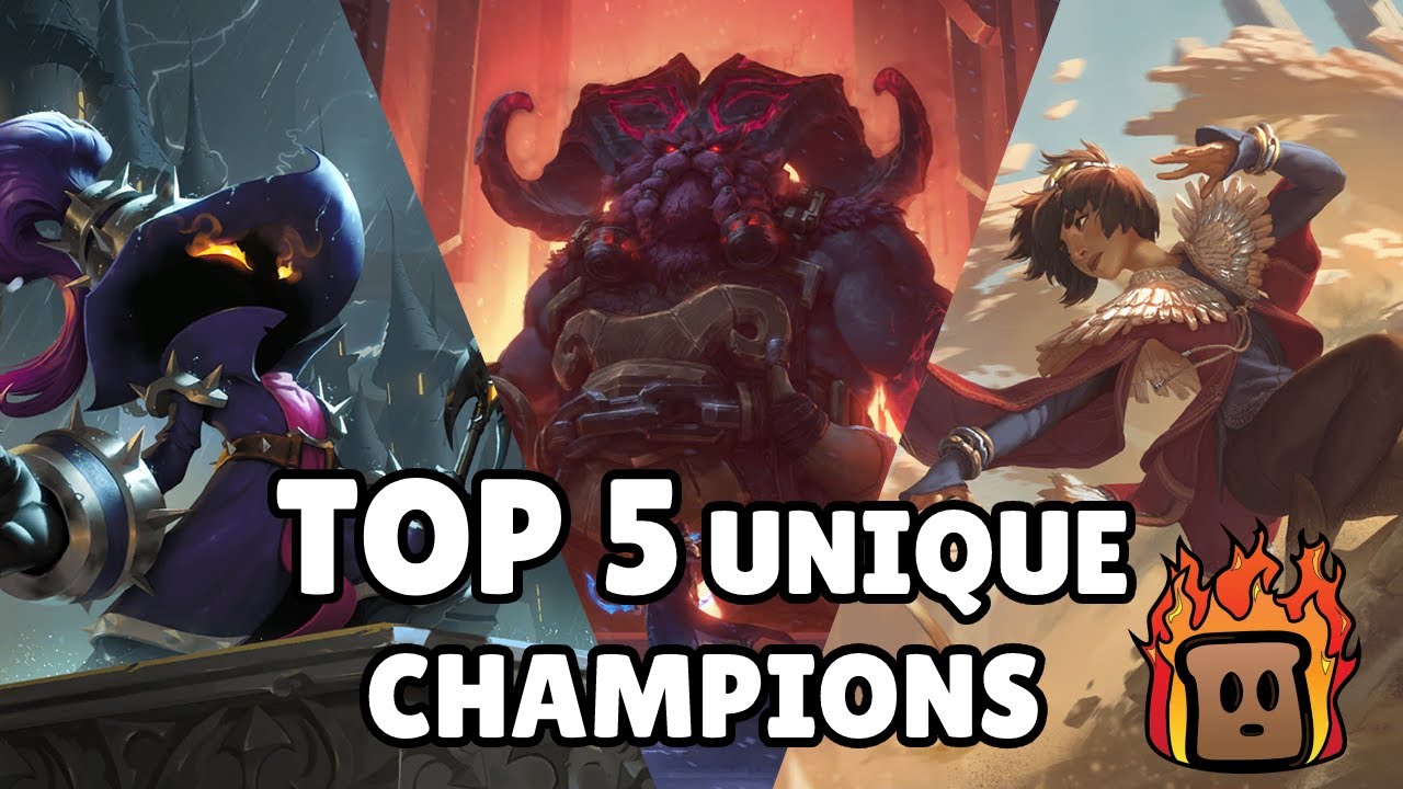 The Top 5 Strangest Champs in League of Legends