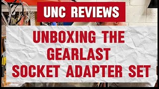Unboxing GEARLAST Low Profile Impact Socket Adapter Set 🔧 Tight Space Drive Ratchet Adapters |