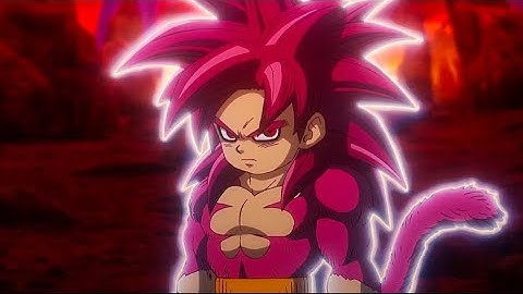 Goku Transforms into Super Saiyan 4 in Daima (GT SSJ4 OST VERSION)