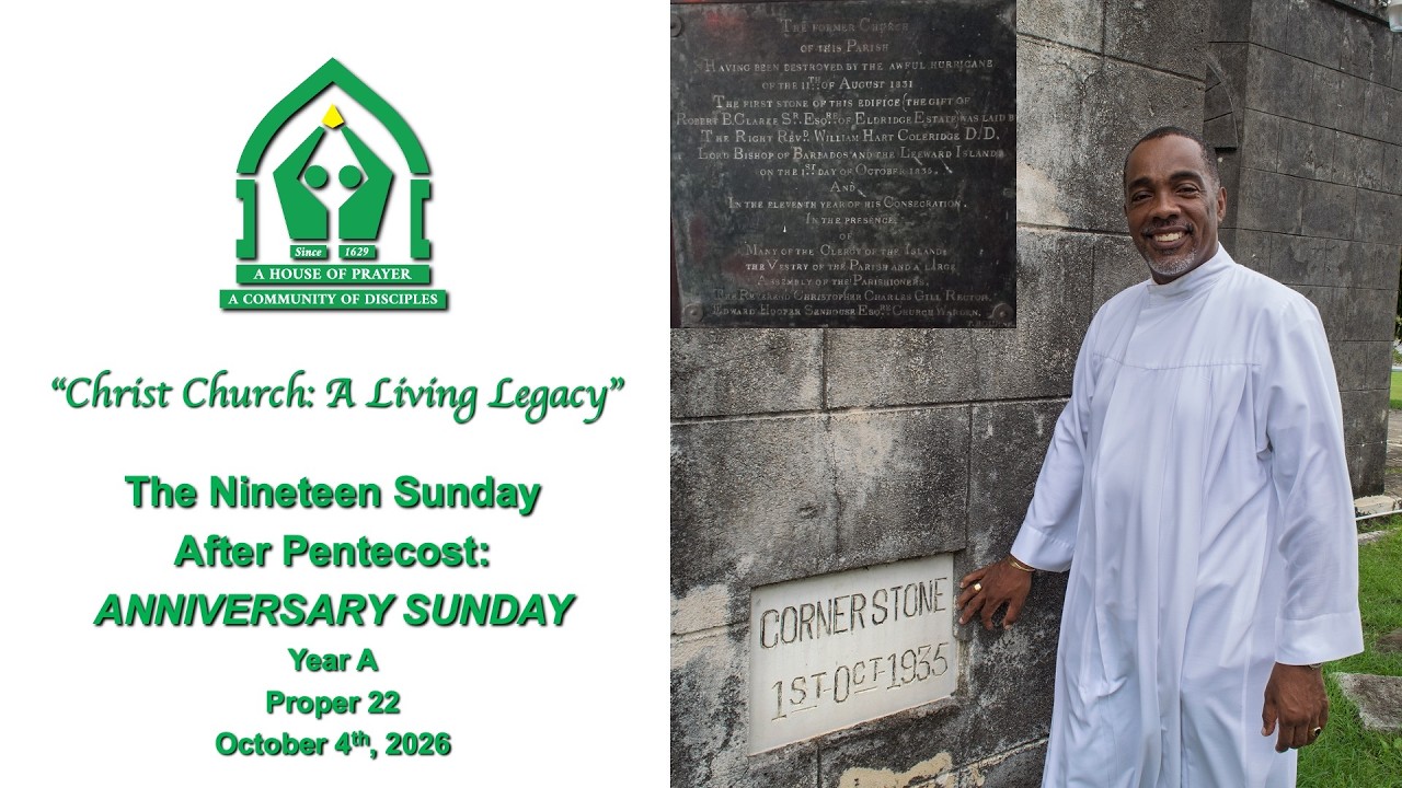 Christ Church Parish Church - 9:30 AM Service (Proper 22 - 2026)