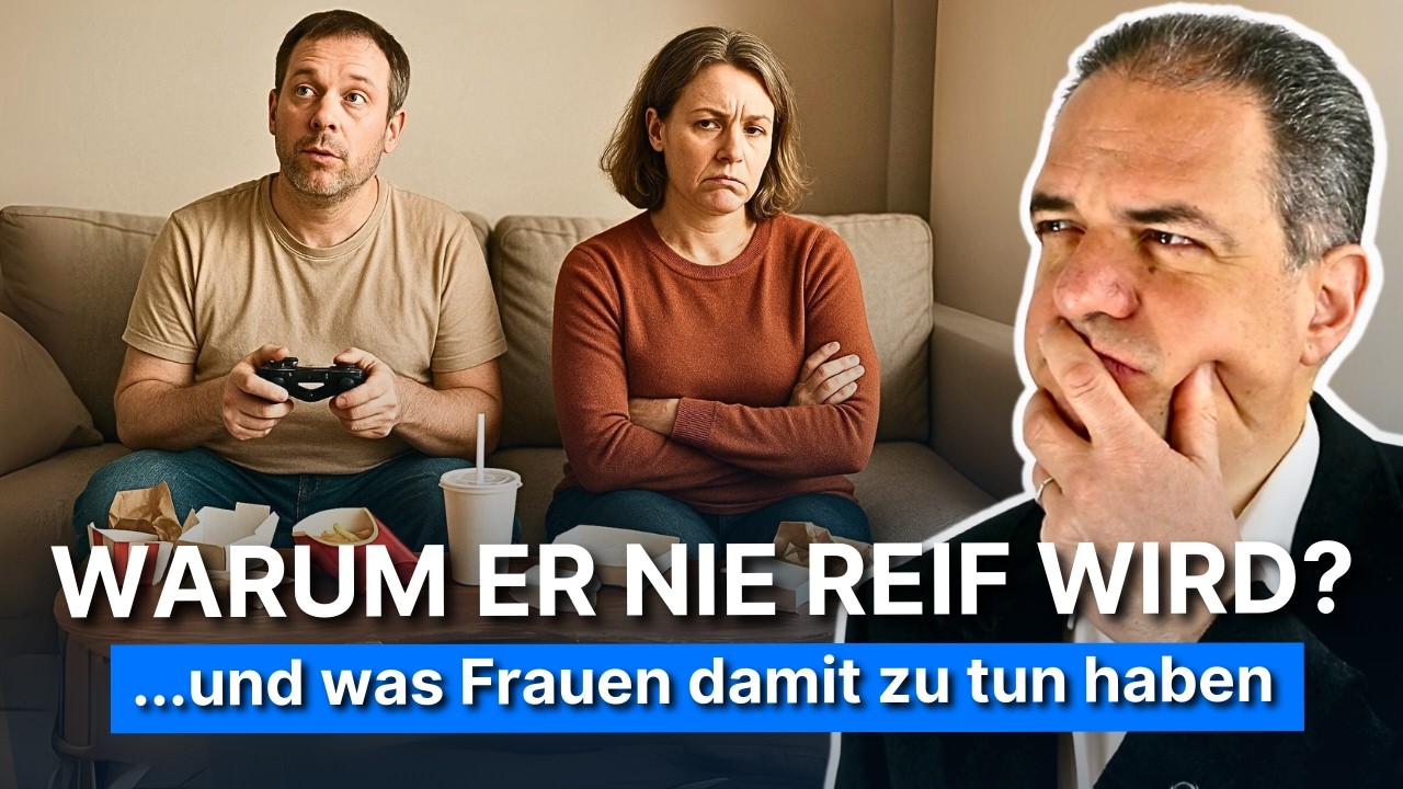 Warum so viele Männer unreif sind (und was Frauen damit zu tun haben)