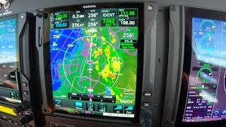 A Real-Time Weather Avoidance Discussion in a Piper Meridian