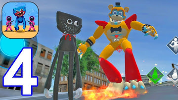 Poppy Rope Playtime Squid - Gameplay Walkthrough Part 4 GlamRock Freddy & Squid Doll (Android,iOS)