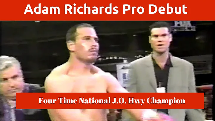 Adam Richards Boxing Pro Debut