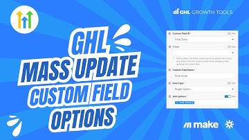 How to Mass Update Single & Multi-Select Custom Fields Options in High Level with Make.