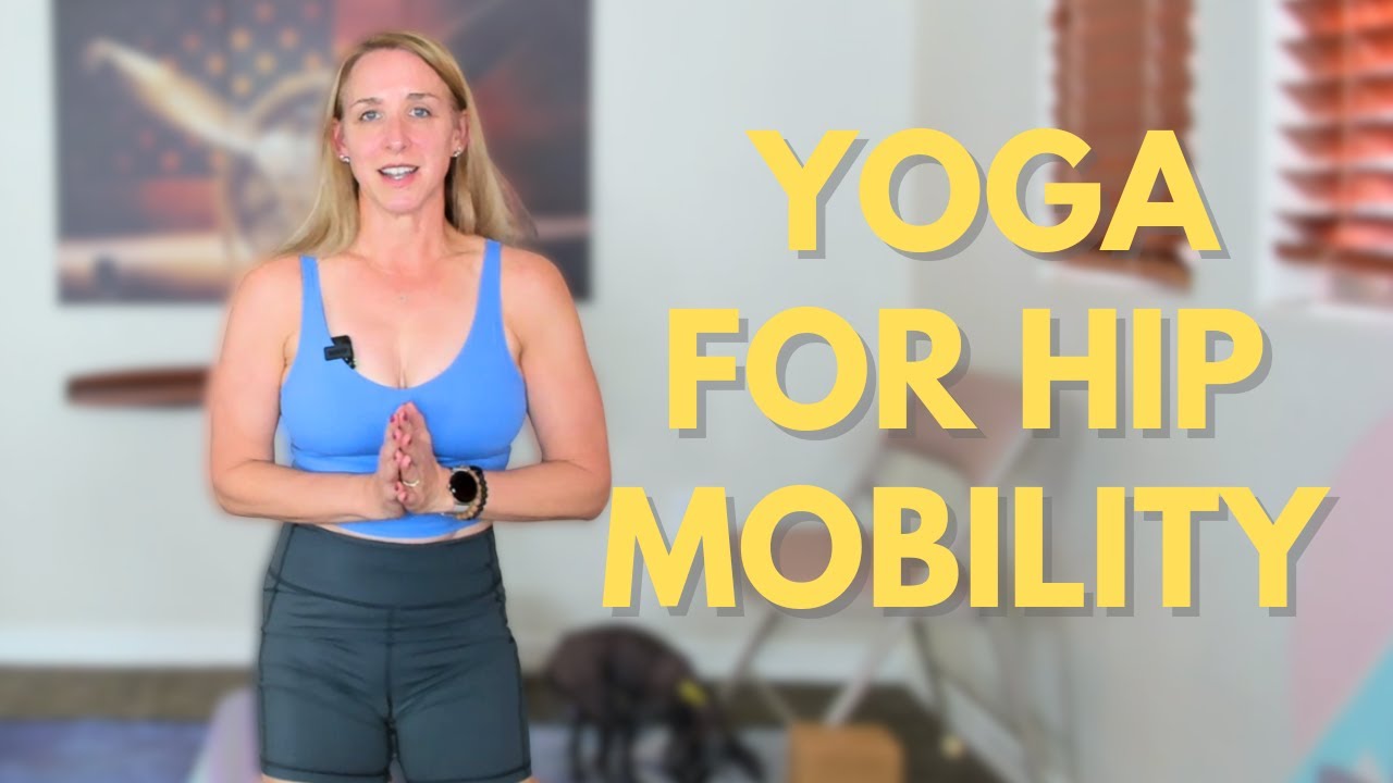 3 Hip-Opening Yoga Poses for Tight Hips | 3 Minutes Each for Mobility & Flexibility Over 40
