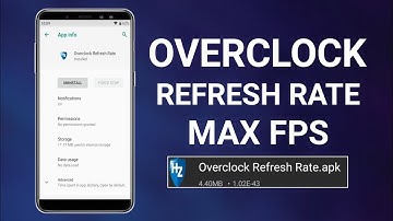 OVERCLOCK REFRESH RATE ! FIX LAG ! MAX FPS ! BOOST PERFORMANCE - NO ROOT