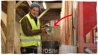 I got to make my own clay plaster!! (Rescuing a 120 year old house)