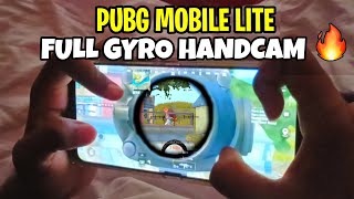 PUBG MOBILE LITE HANDCAM VIDEO 🔥 FULL GYROSCOPE WITH 4 FINGER REFLEXS 😍 ONLY 1vs4 CLUTCHES 🤯