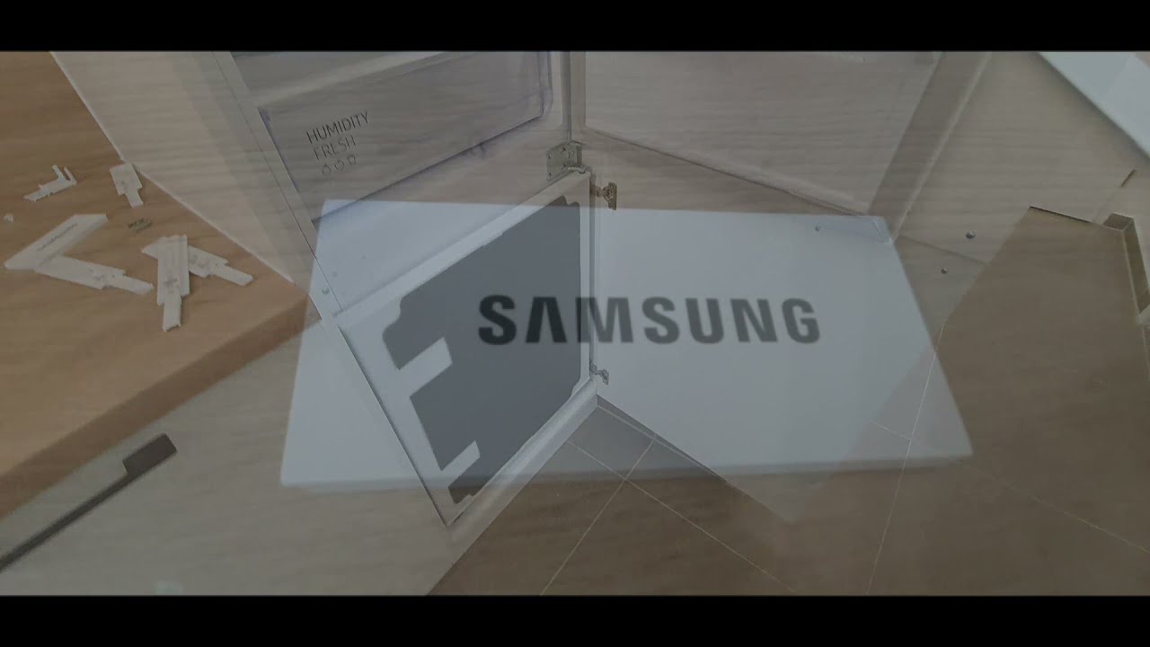 genius Pillar Gangster Montaj Frigider Incorporabil Samsung, fixare si montaj accesorii. - YouTube