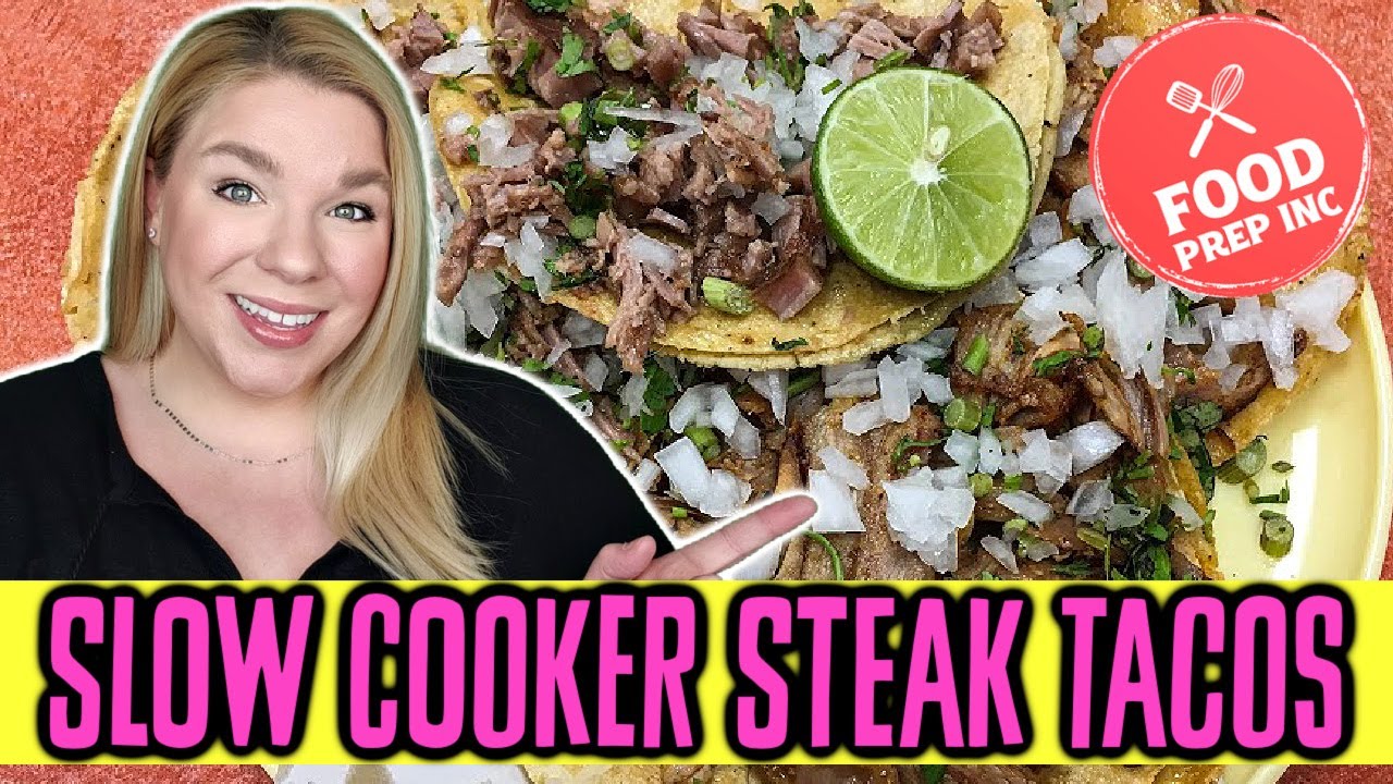 How To Cook Slow Cooker Eye Of Round Steak Tacos YouTube