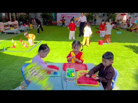 Hoạt động vui chơi ngoài trời – bé khám phá và trải nghiệm của các bé chồi 2