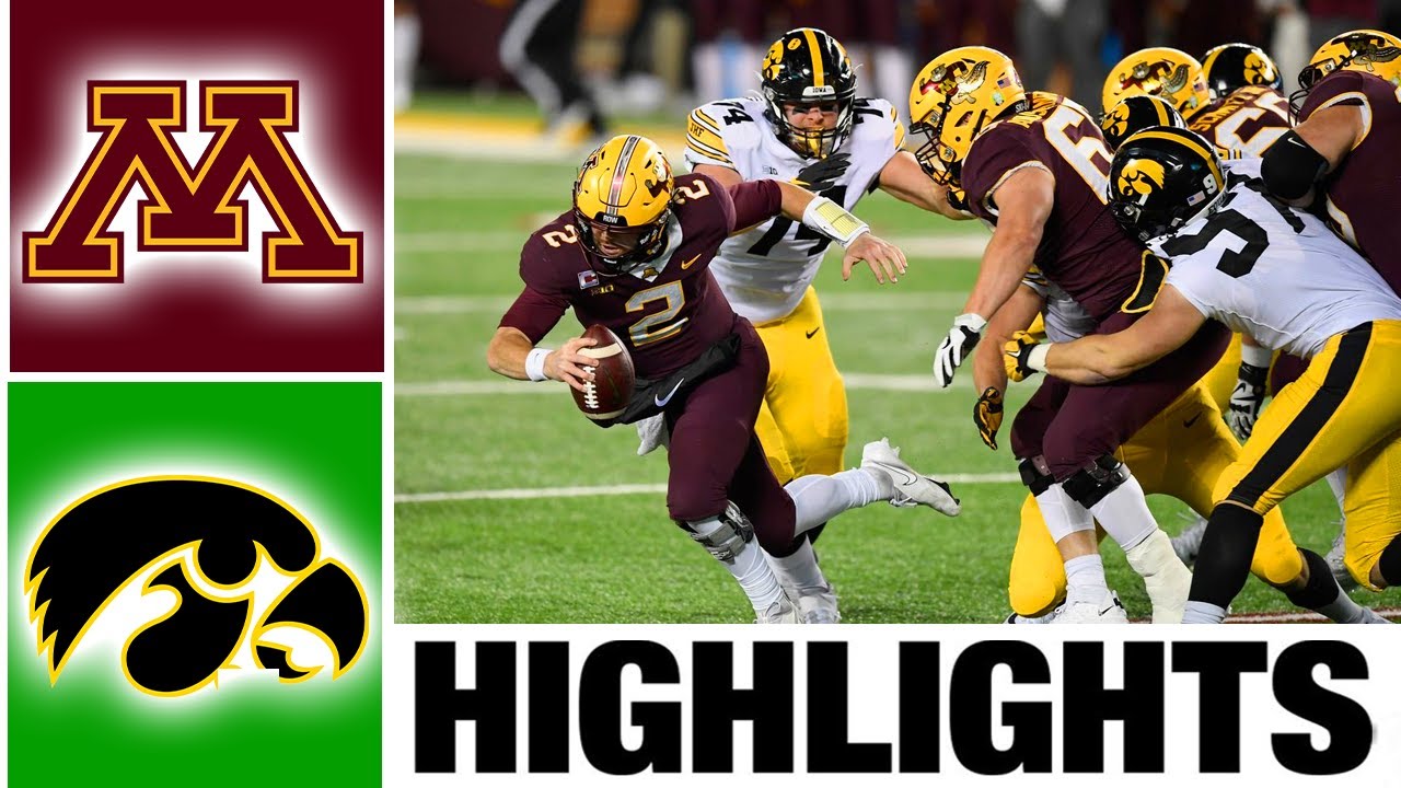Minnesota vs Iowa Highlights I College Football Week 8 2023 College