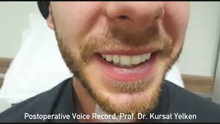 Voice Deepening Surgery, Prof. Dr. Kursat Yelken