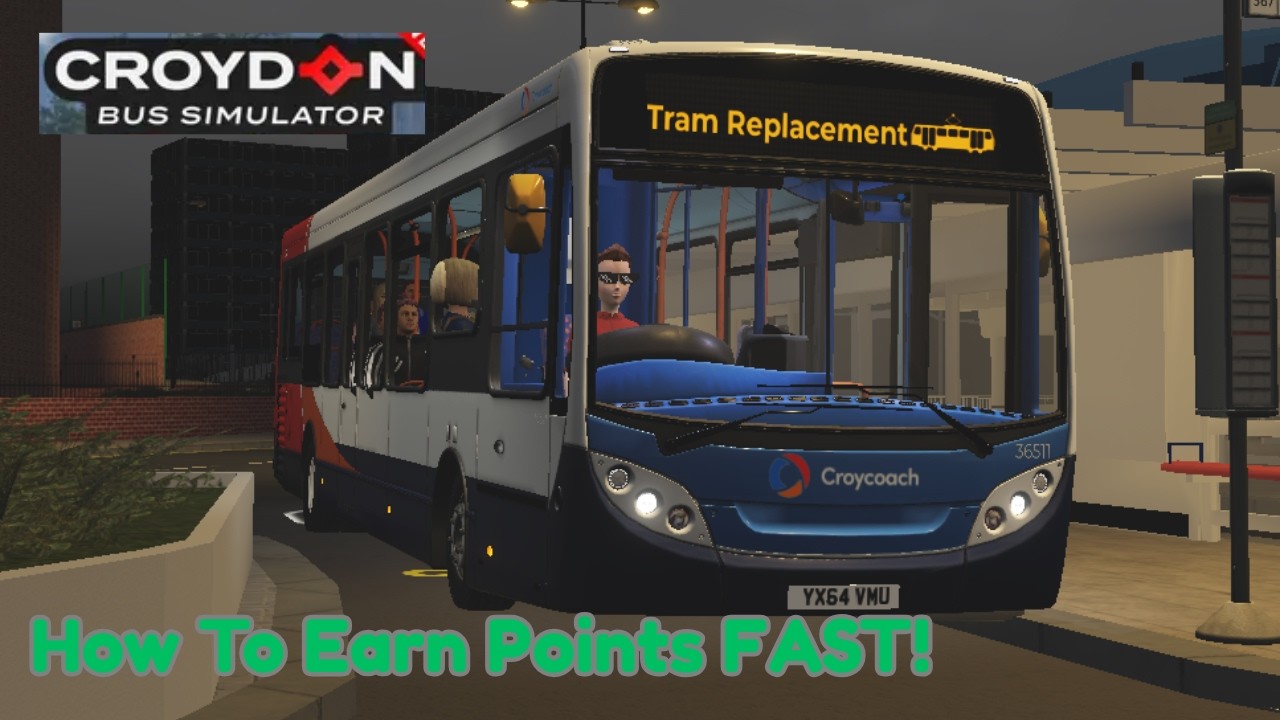 *UPDATED 2026* How To Earn Points FAST In Croydon Bus Simulator