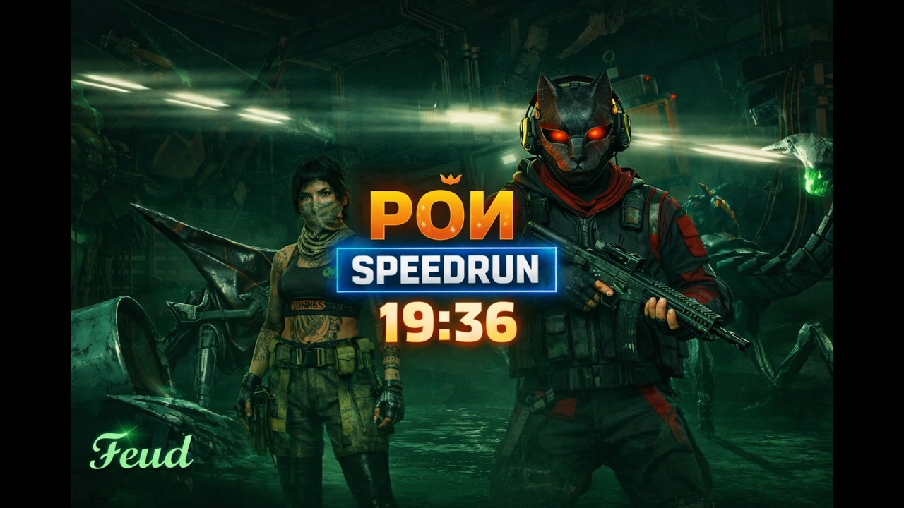 Рой профи вдвоем за 19:36