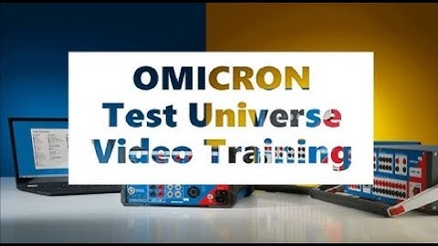 Omicron Test Universe Full Video Training