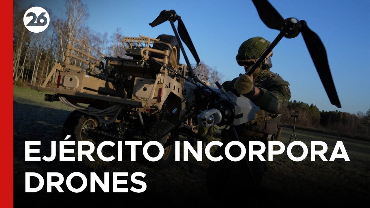 🇸🇪 SUECIA | El ejército sueco incorporó nuevos tipos de drones