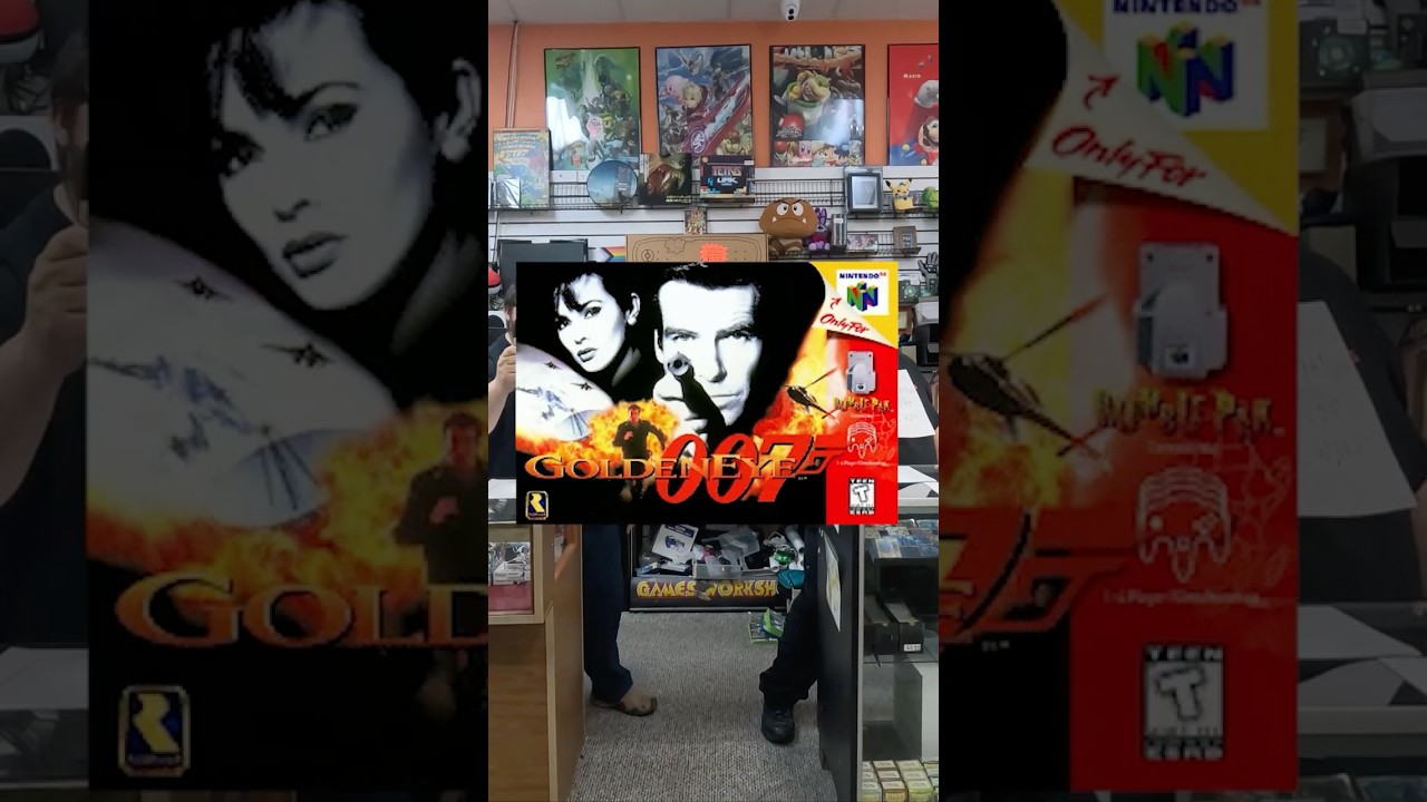 30 Second Box Art Drawing Challenge: GoldenEye