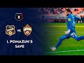 Pomazun's Save in the Game Against CSKA