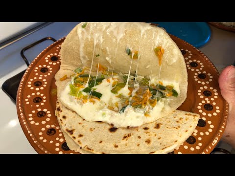 Receta De Quesadillas Flor De Calabaza