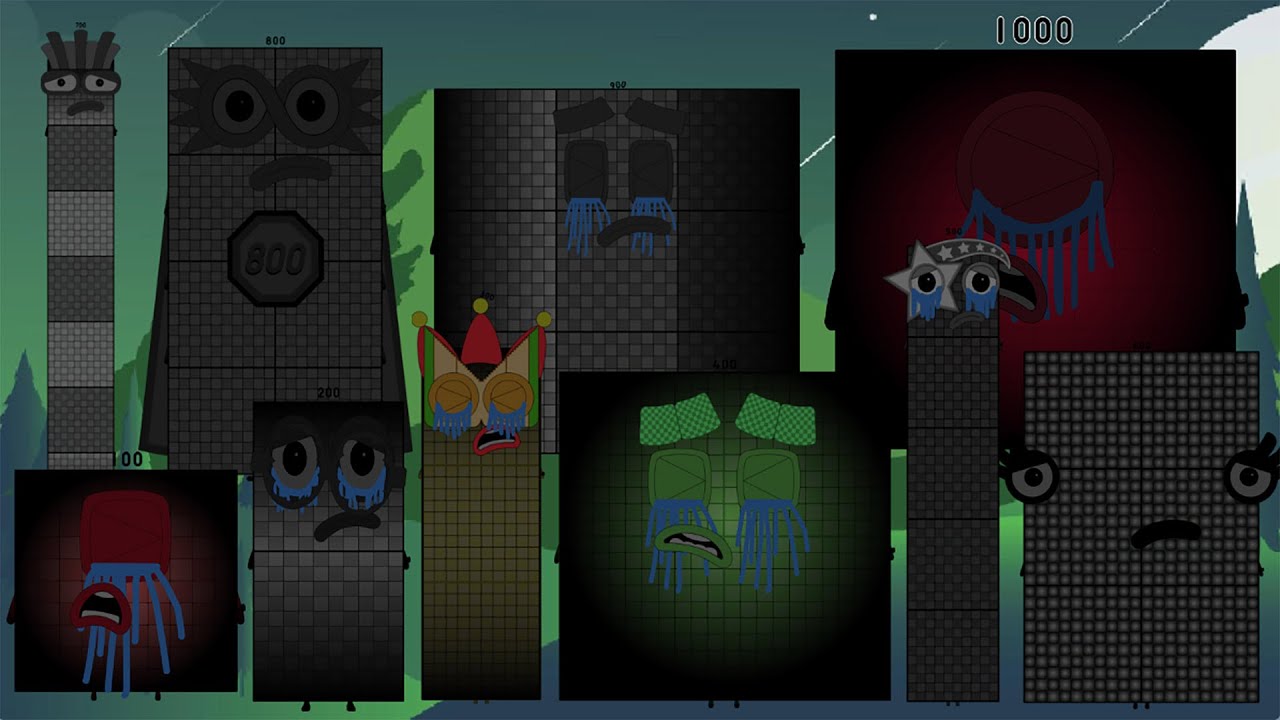 UncannyBlocks Band edited Different 2 Years Remastered (100-1000