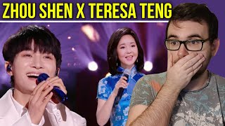 Zhou Shen x Teresa Teng! Walk The Road Of Life 《漫步人生路》Small Town Story《小城故事》Big Fish《大鱼》 [REACTION]