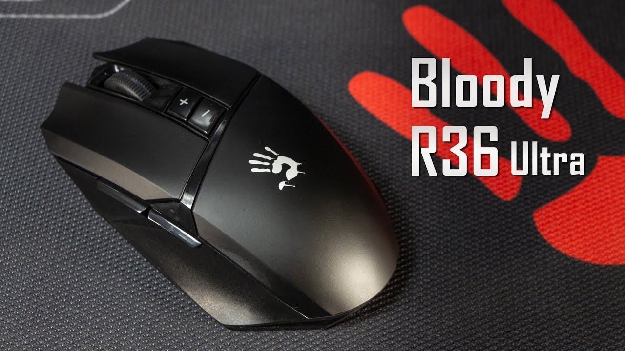 Bloody R36 Ultra 🖱 ігрова миша зі швидким сенсором і надійним ...