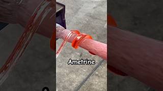 Beaker Style Wrap at Noble Glass Gallery #glassblowing