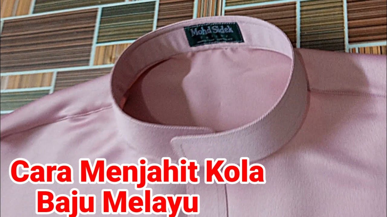 #021_ Cara Menjahit Kola Baju Melayu  - Shahfiq Design