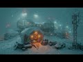 Snowstorm Sounds & Howling Wind in the Forest | Blizzard Sounds for Sleep, Relaxation & Staying Cool
