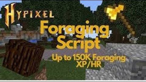 Foraging Macro | Pizza Client1.1.4 | 2m xp / h | Hypixel Skyblock