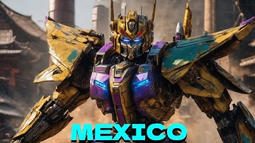 Asking AI to create a Transformers for each country part 2