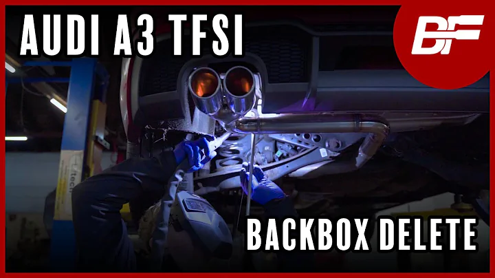 Audi A3 TFSI Backbox Delete | Custom Stainless Exhaust