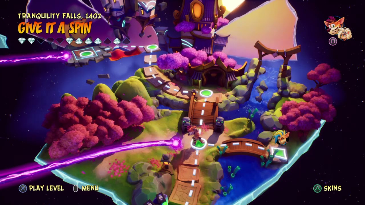 Crash Bandicoot™ 4 It's About Time "Tranquility Falls, 1402" Game Rip