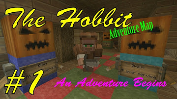 Minecraft Xbox One / The Hobbit Adventure Map (Part 1) THE ADVENTURE BEGINS!...LET