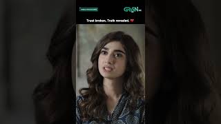 Trust Broken, Truth Revealed 💔 #shorts #shortsfeed #hiramani #mohibmirza #rahguzar #greentv
