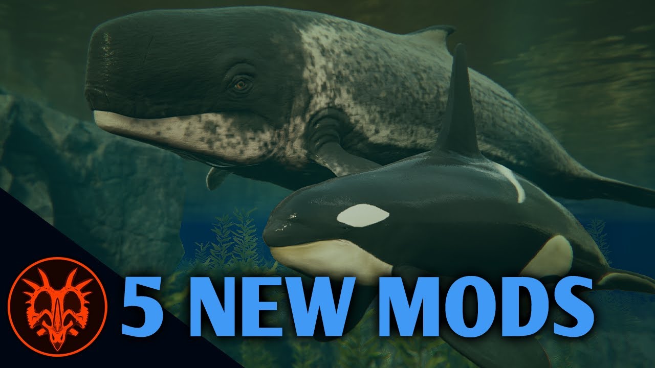 5 New Aquatic Mods! 🐋 - Path of Titans