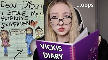 Reading my old DIARY from SCHOOL | Part 3 | Vicki Vieteska