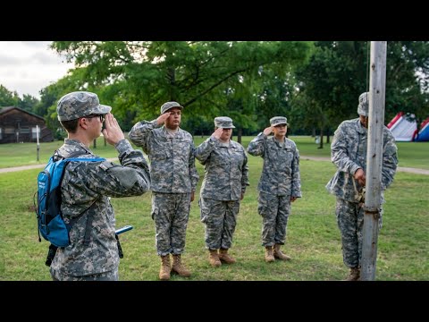 Teenagers Experience Military Camp for the First Time