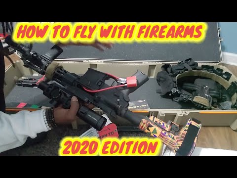 HOW TO FLY WITH FIREARMS!  2020 EDITION!!!  💯💯💯💯