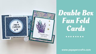 How to make a Double Box Fun Fold Card